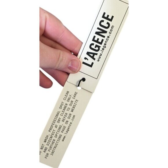 Lagence Jeans Women's Size 24 Lavender Coated Margot Skinny High Rise - Picture 9 of 9